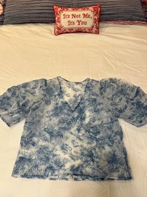 Blouse Blue thumbnail 3