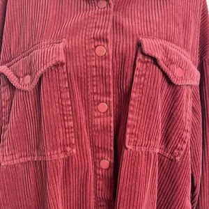 Forever 21 corduroy snap up shirt. Snaps are distressed, see picture. Size M thumbnail 4