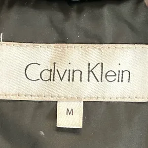 Calvin Klein Black Velvet-Trim Puffer size Medium thumbnail 12