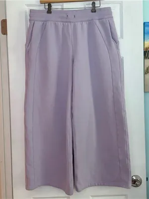 SET Lululemon Scuba Quarter Zip and Mid-Rise Wide-Leg Pant in Lilac Ether thumbnail 5