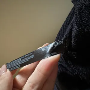 Free People Venture Half Zip Pullover Sweater Size Small‎ Oversized Black thumbnail 8