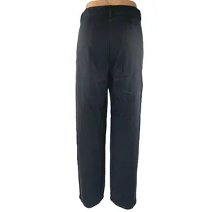 Aritzia Wilfred Women's Black High Rise Straight Wide Leg Trousers Pants Size 6 thumbnail 3