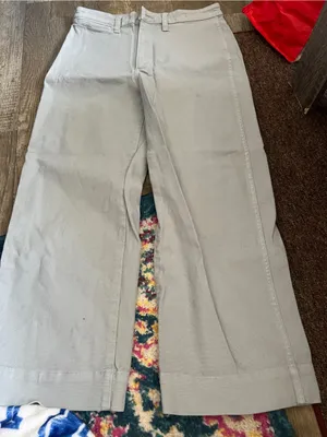 Madewell Slim Emmett Wide-Leg Crop Pants 27 thumbnail 13