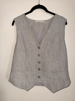 Abercrombie Vest Grey thumbnail 2