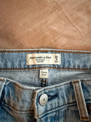 Abercrombie and Fitch Curve Love The Straight Jeans thumbnail 3