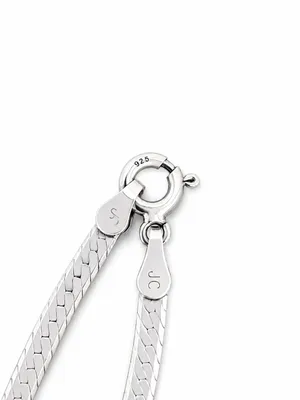Classic Sterling Silver Herringbone Necklace Chain 2MM 18 Inches Inches thumbnail 3