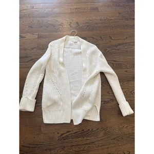 Abercrombie & Fitch Chunky Knit Open Cardigan Sweater Women's Size Small 2727 thumbnail 8