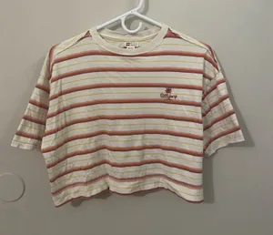 Billabong Striped Crop Top thumbnail 1