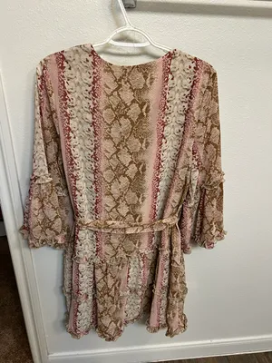 Entro Snakeskin Dress thumbnail 7