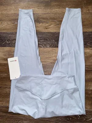 Lululemon Wunder Under Senseknit High Rise 25” Starch Blue Size 10 NWT thumbnail 1