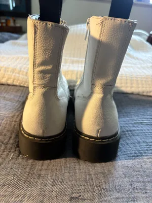 Sincerely Jewels leather “Harley” boot with side zip. thumbnail 7