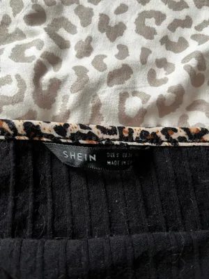 Shein Cheetah Print Crop Top Tank thumbnail 3