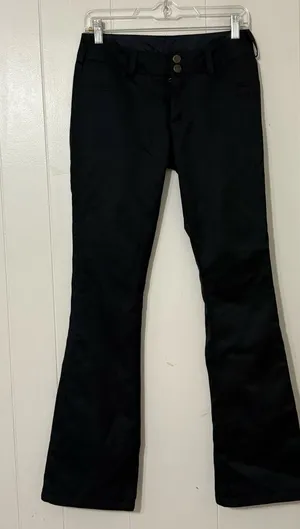 Burton DRYRIDE White Collection Black Snowboard Ski Pants Women’s XS thumbnail 1