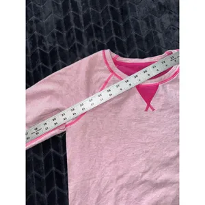 Lululemon Women's Voyage Pullover‎ Heathered Pink Size 4 thumbnail 9