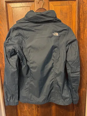 The North Face HyVent Waterproof Dark Blue Hooded Jacket Size S thumbnail 6