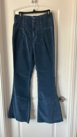 Free People Corduroy Pants Flare thumbnail 1