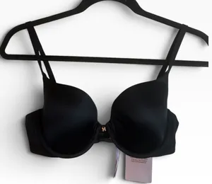 NWT Savage x Fenty Black Core Microfiber T-Shirt Bra thumbnail 1