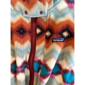 Patagonia Lightweight Synchilla® Poncho Cinder Red XS/S thumbnail 3