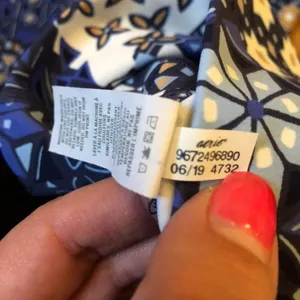 Aerie move high waist blue geometric leggings XS thumbnail 6