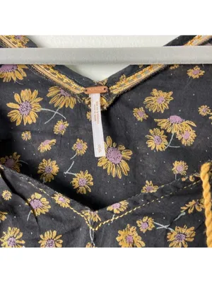 $98 Free People Never A Dull Moment Peasant Blouse S thumbnail 14