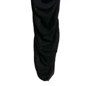 Bronx & Banco Amara Black Ruched Long Sleeve Off the Shoulder Midi Dress Size 4 thumbnail 7