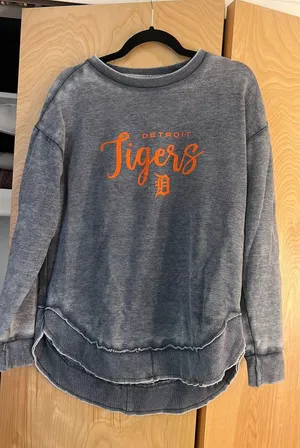 Detroit Tigers Crewneck Blue thumbnail 1