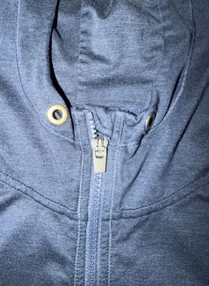 Athleta Performance Full Zip Hooded Athletic Jacket Womens Extra Small Navy Blue thumbnail 2