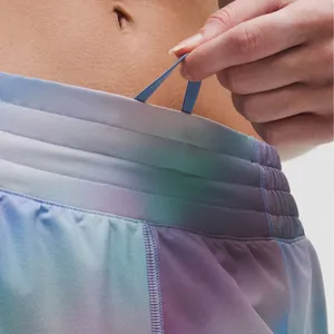 Lululemon Hotty Hot High Rise Short Athletic Shorts Chroma Drift Blue 14 NWT thumbnail 12