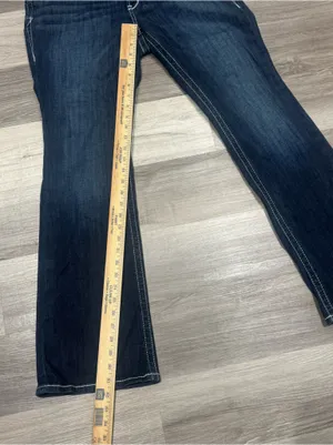 Ariat REAL Denim Low Rise Rosy Bootcut Jeans Size 31S thumbnail 9