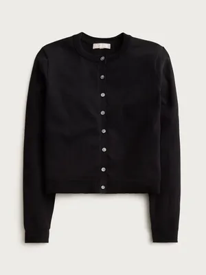 J. Crew Jackie cardigan in Black Size Medium NWT thumbnail 1