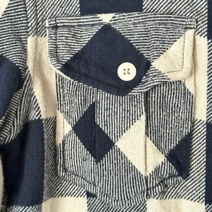 Arizona Jean Co Women‎ Jacket Sz S Buffalo Plaid Flannel Shacket Gorp Outdoors thumbnail 6