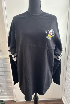 Disney Mickey Mouse Spirit Jersey medium‎ vacation beach travel oversized thumbnail 1