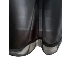 Vintage BMoss‎ Dress Black Midi Halter Dress 6 Babydoll Y2K Whimsigoth Goth Hoco thumbnail 7