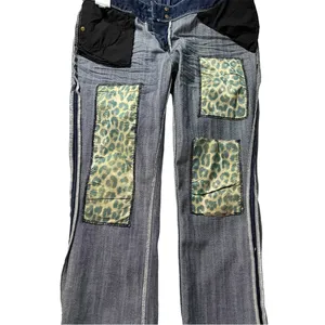 Express Stella Barely Boot Low Rise Jeans Distressed Y2K Indie Sleaze thumbnail 4