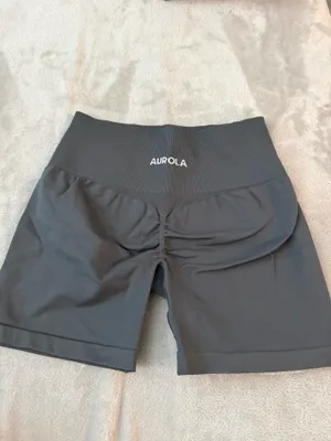 Aurola gym shorts Black thumbnail 2