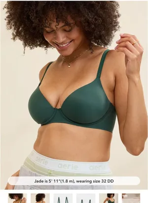 Aerie Smoothez Plunge Push Up Bra thumbnail 4