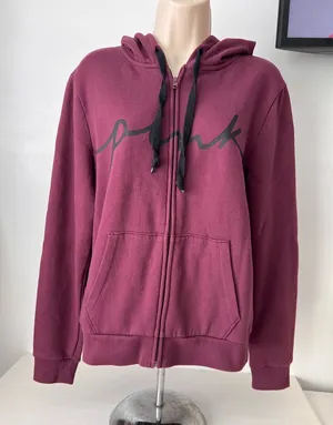Victoria's Secret PINK Maroon Hoodie thumbnail 1