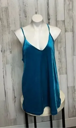 Abound velvet blouse thumbnail 1