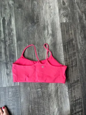 Harmony and balance hot pink yoga set thumbnail 2