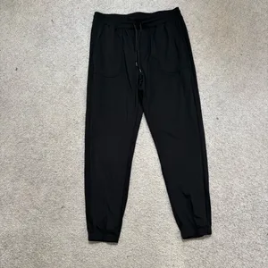 G4Free Women’s Black Drawstring Tapered Golf Jogger Pants thumbnail 3