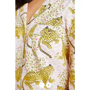 Printfresh Cheetah Sleep Shirt Sz. XL and Matching Tote Bag thumbnail 2