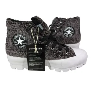 Converse Chuck Taylor All Star‎ Lugged Winter High Top Furry Knit Sneakers 7 thumbnail 7