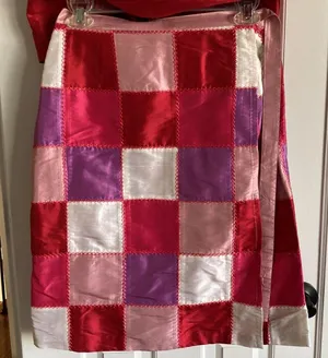 Due per Due Collection Patchwork Wrap Skirt and Top Size 8 thumbnail 3