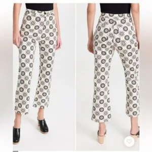 Rolla’s Floral Printed 100% Cotton‎ Straight Jeans size 8 Small Casual Preppy thumbnail 2