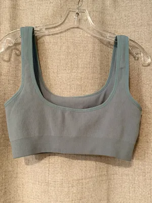Avictia | Teal Set (Shorts & Top) Ribbed Collection | L thumbnail 4