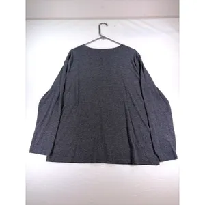 Women's Good Vibes Rainbow Graphic Long Sleeve Tee Charcoal Gray XL thumbnail 9