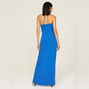 Amanda Uprichard Charmaine Gown Maxi Dress in Blue Size XL‎ thumbnail 2