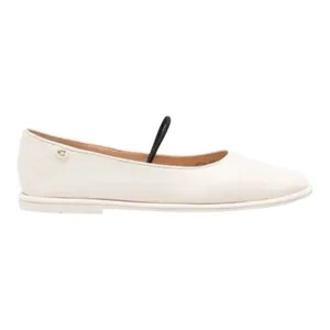 Coach Emilia Mary Jane Ballet Flat Shoes Women Size 8.5 Slip on Chalk Leather thumbnail 12
