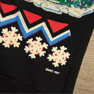 Vintage 90s 1991 Christmas holy grail Crewneck sweater thumbnail 8