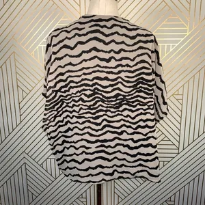 Joseph Ribkoff Zebra Print Open Front Kimono Top‎ thumbnail 6